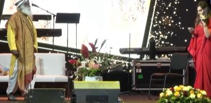 Ram charan wife about baby birth and sadhguru reply video getting viral on social media