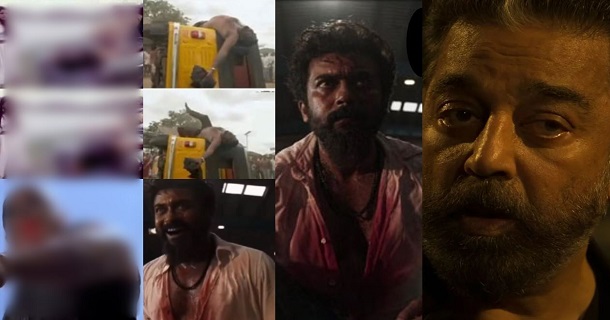 Kamal movie reference has been used in vikram movie video getting viral on social media