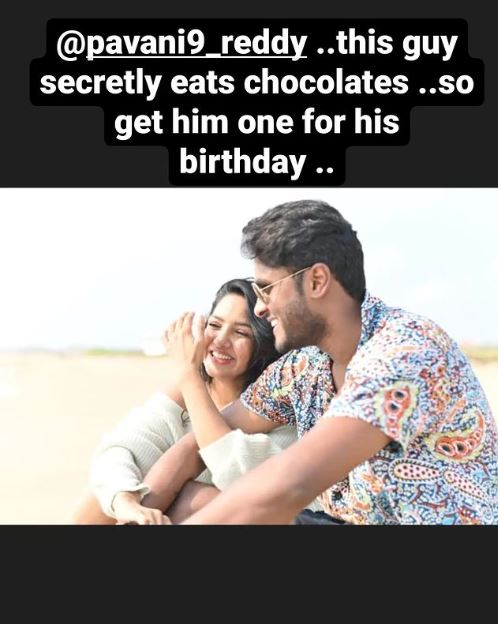 Pavani reddy post about amir for his birthday getting viral on social media