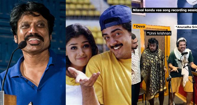 Simran shares vaalee movie song video getting viral on social media