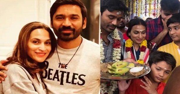 Aiswarya rajinikanth shares photo with her sons on social media