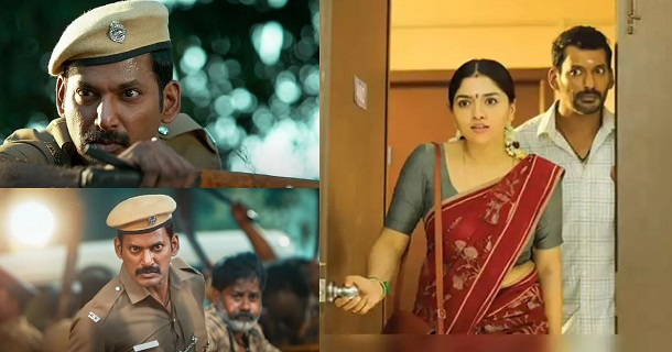 Laththi movie antecedent teaser video getting viral on social media