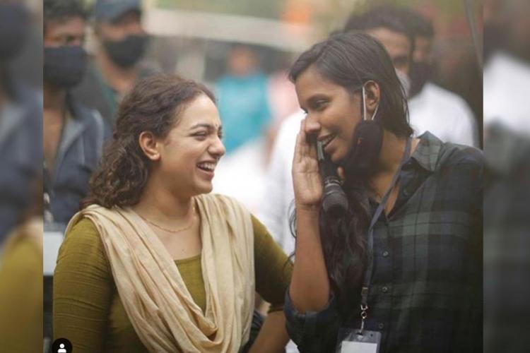 Nithya menon and vijay sethupathi starring malayalam movie teaser video getting viral