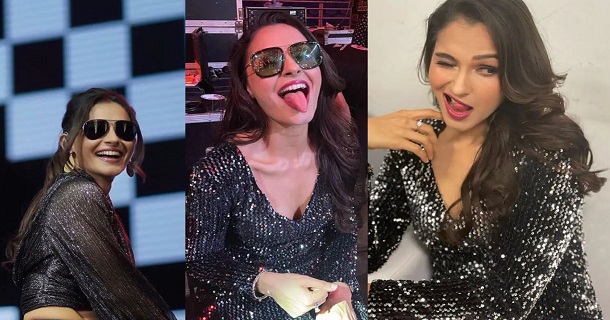 Andrea jermiah poses hot with pisasu expressions photoshoot images getting viral on social media