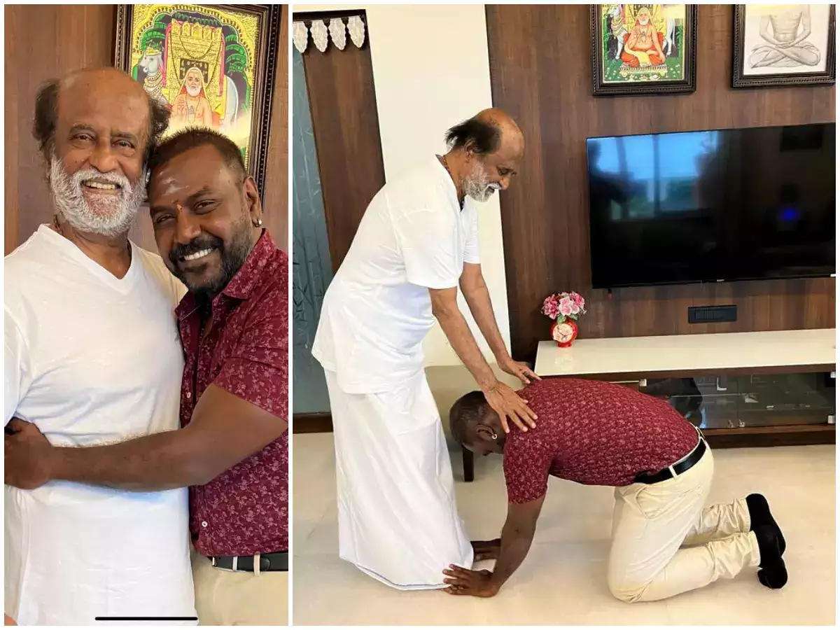 Radhika and lawrence playing by punching vadivelu cheeks video getting viral on social media