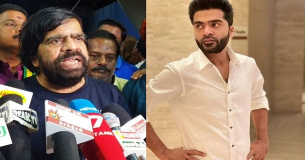 T rajendar said about simbu marriage in chennai airport after us treatment