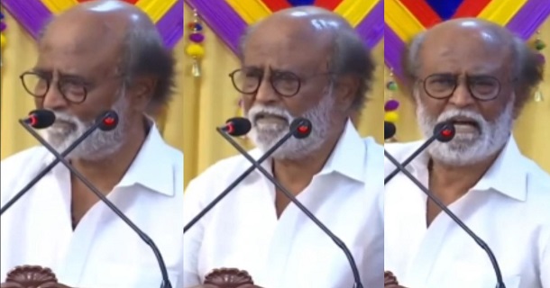 Superstar rajinikanth speech in recent function getting viral on social media