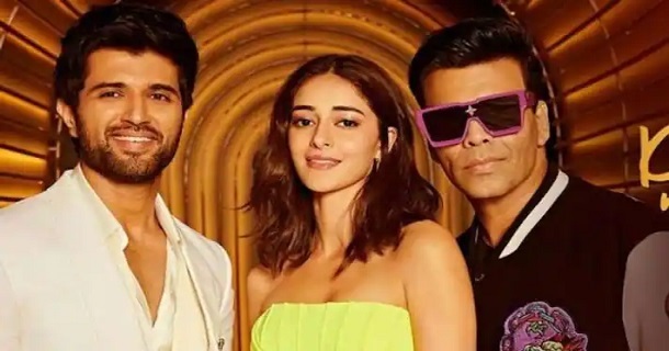 Vijay devarakonda in koffee with karan promo video getting viral on social media