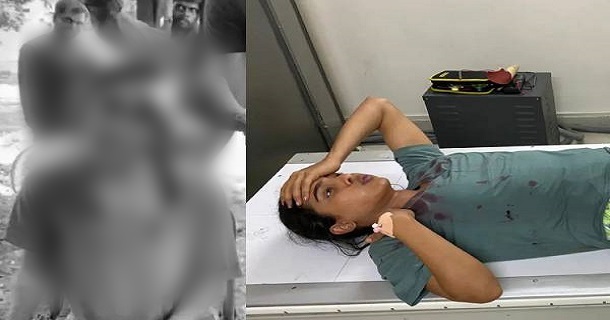 Samyuktha hegde accident during shooting video getting viral on social media