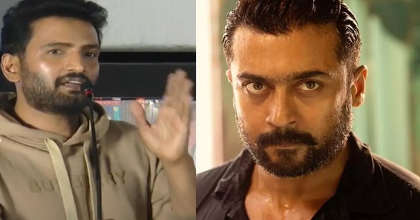 Santhanam speaks angrily about question about actor suriya national award