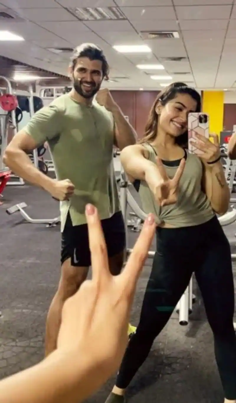 Vijay devarakonda and rashmika are in love together said by popular actress