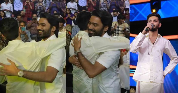 Anirudh speaks about bond with dhanush in thiruchitrambalam audio launch