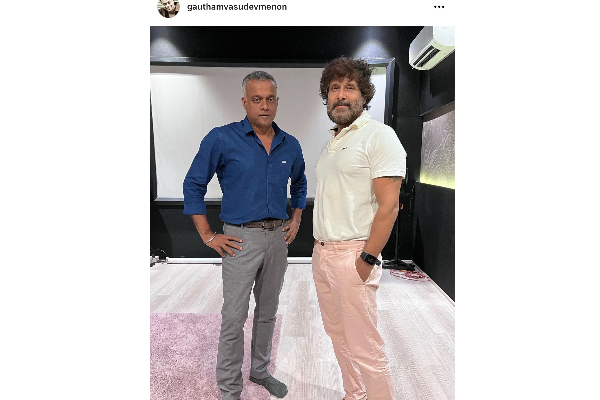 Dhruva natchathiram update released by gautham menon with photo