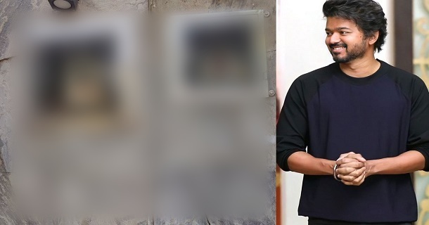 Thalapathy vijay kept hindu god idols in front gate