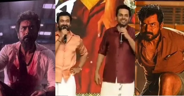Suriya says about dilli versus rolex in viruman audio launch video getting viral