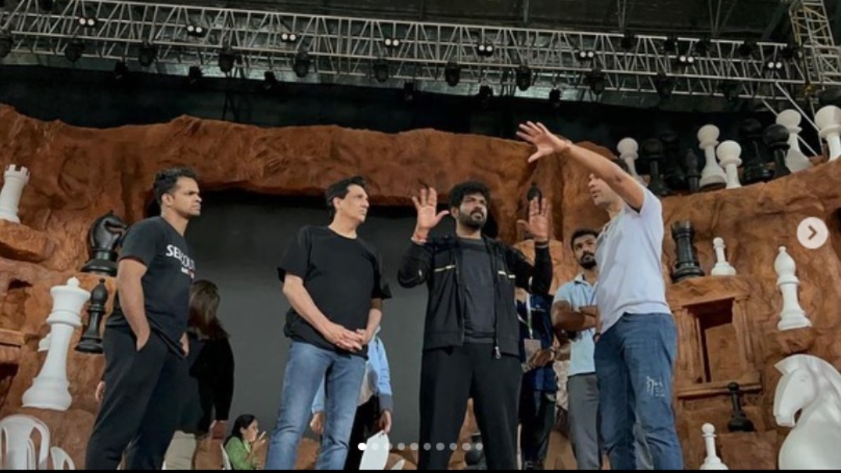 Nayanthara sends message to vignesh shivan about chess olympiad