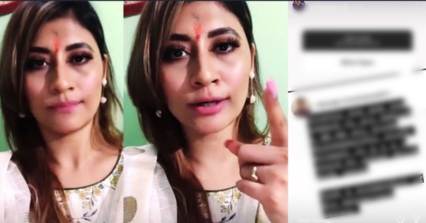 Cwc sunita gogoi bold action against fan who asked irrelevant question