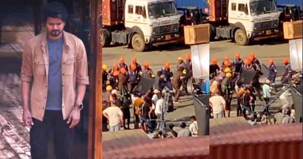 Varisu fight scene video leaked on internet