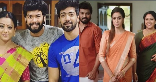 Vishal got break up with raja rani 2 serial heroine riya