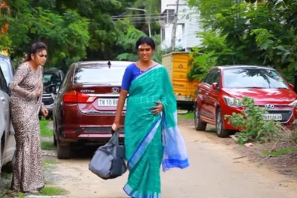 does baakiyalakshmi serial dialogue indicates bharathi kannamma movie