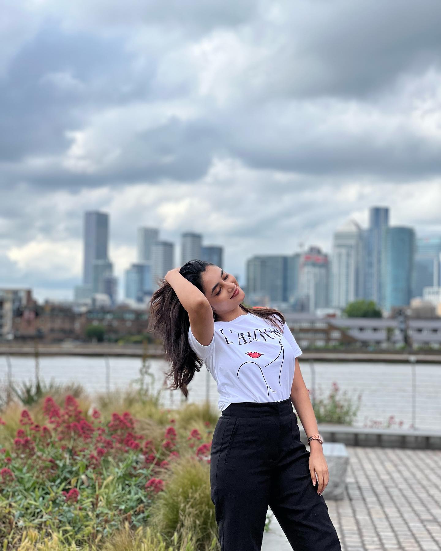 priyanka mohan hot photos in white tshirt getting viral on social media