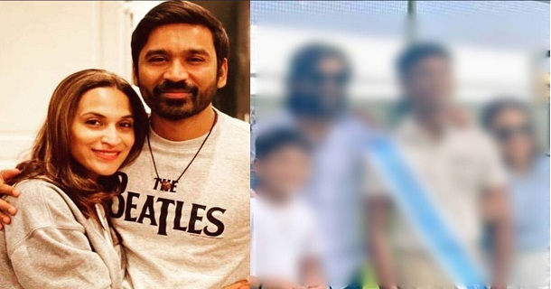 dhanush and aiswarya rajinikanth unites together for son school celebration