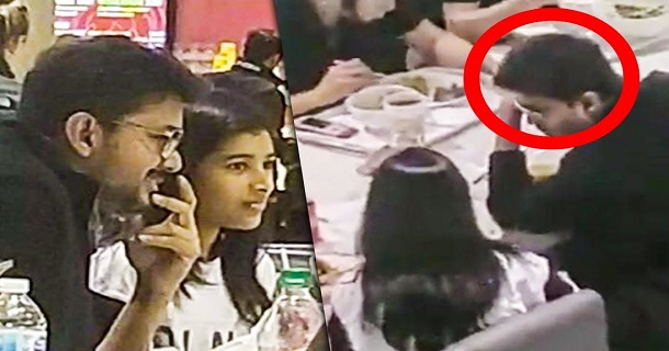 thalapathy vijay with his daughter interview video getting viral on social media