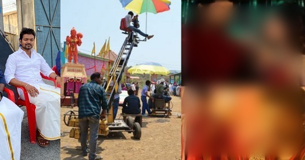 varisu vijay and rashmika romance video getting viral on social media