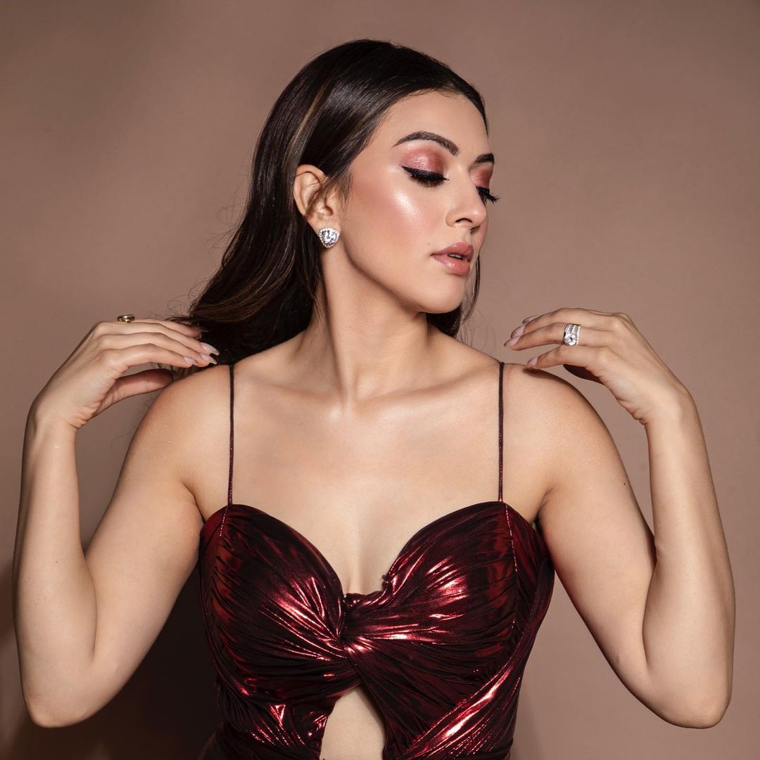 hansika motwani hot photos in shining look