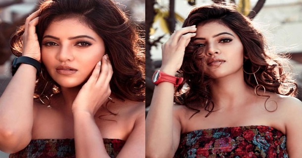 athulya ravi hot photos in short mini skirt and jerkin top viral photos