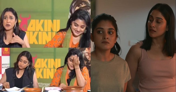 regina cassandra adult comedy video on sakini dakini promotion interview getting viral