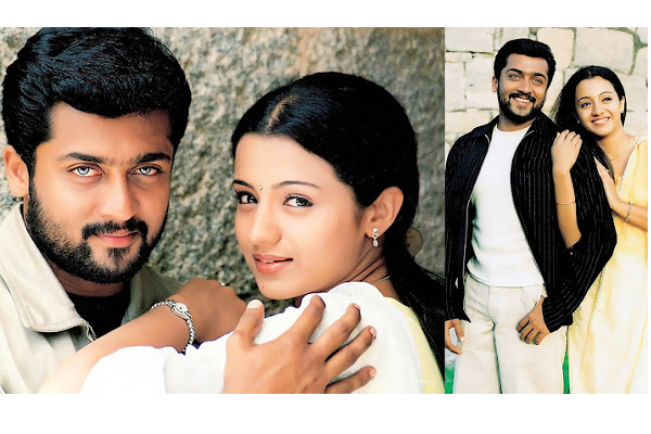 suriya and trisha dance together in a dance show