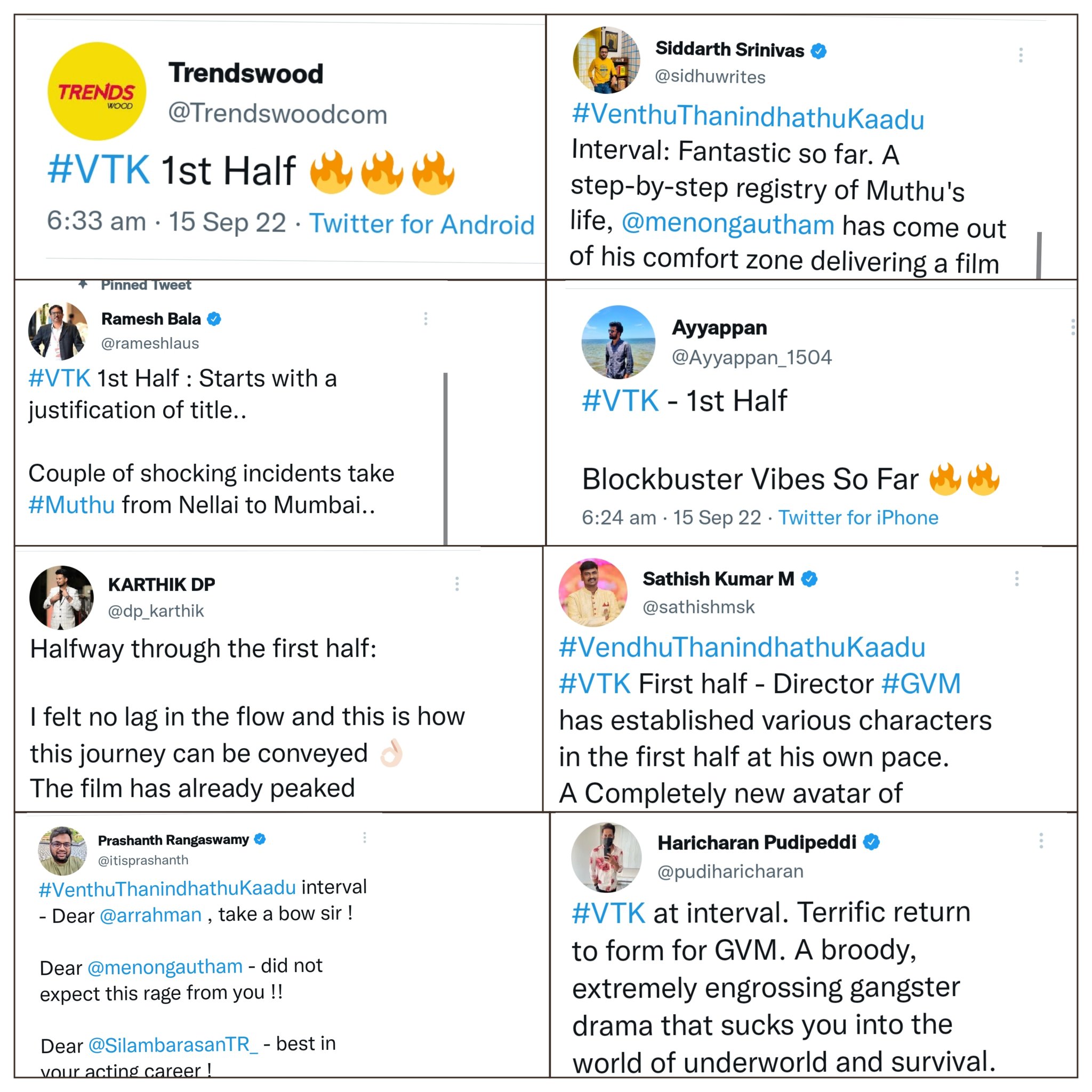 simbu venthu thaninthathu kaadu movie review on twitter getting viral