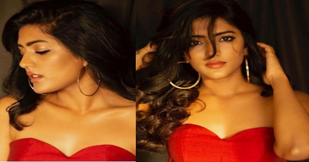 actress eesha rebba hot photos in shining modern glamour dress
