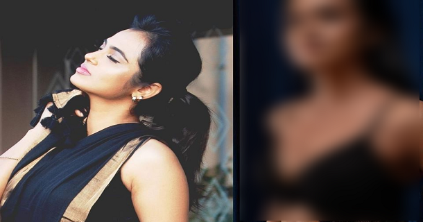 ramya pandian posing wearing only inners photos getting viral