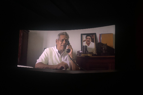 kamal haasan spotted in simbu venthu thaninthathu kaadu movie