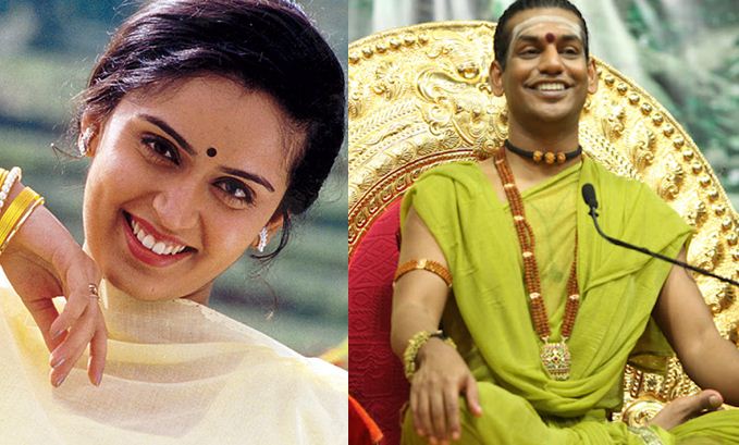 popular actress meets nithyanandha in kailasa for this purpose