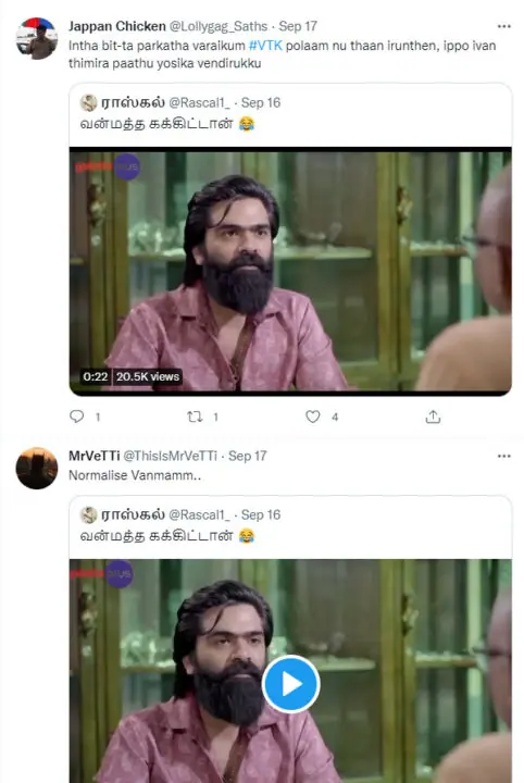 simbu speaks about dhanush fans memes getting viral on social media