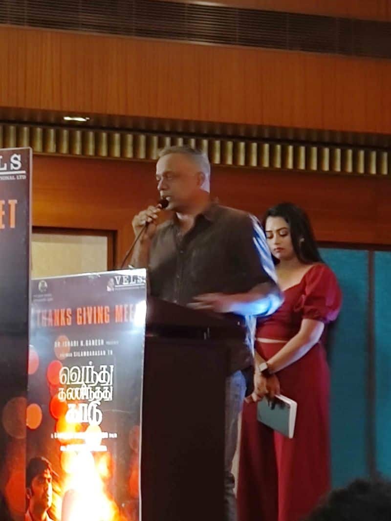 simbu and gautham menon replies back for blue sattai maaran comment review