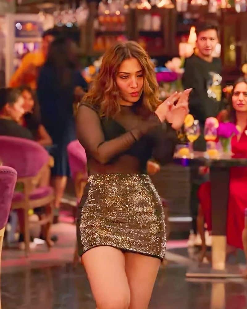 tamanna hot video dancing in pub for a bollywood movie getting viral on social media