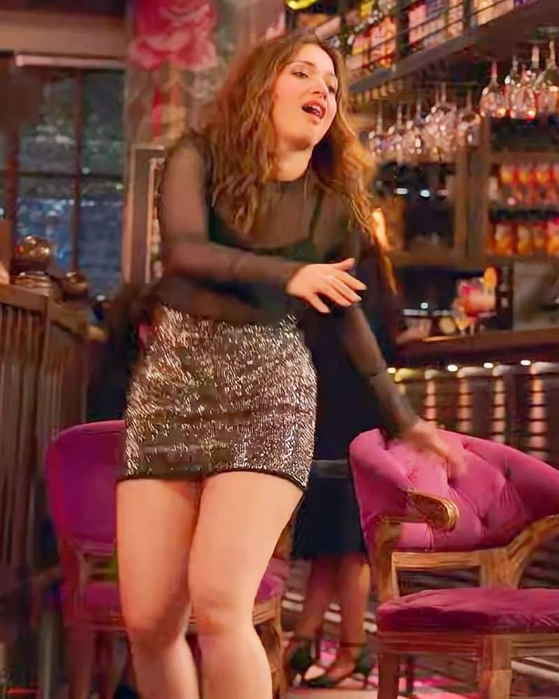 tamanna hot video dancing in pub for a bollywood movie getting viral on social media