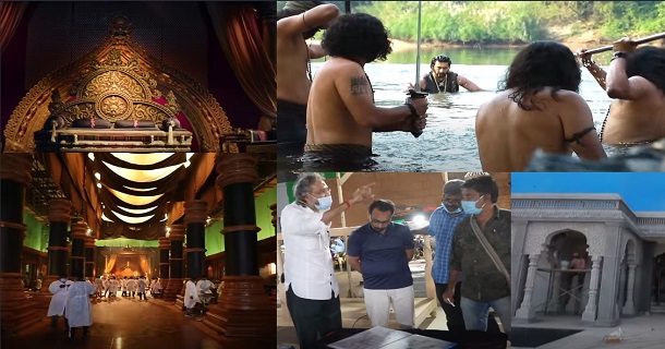 ponniyin selvan sets making video getting viral on social media