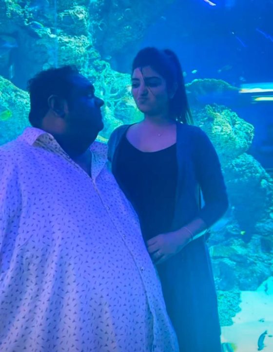 ravinder and mahalakshmi photos getting viral on social media