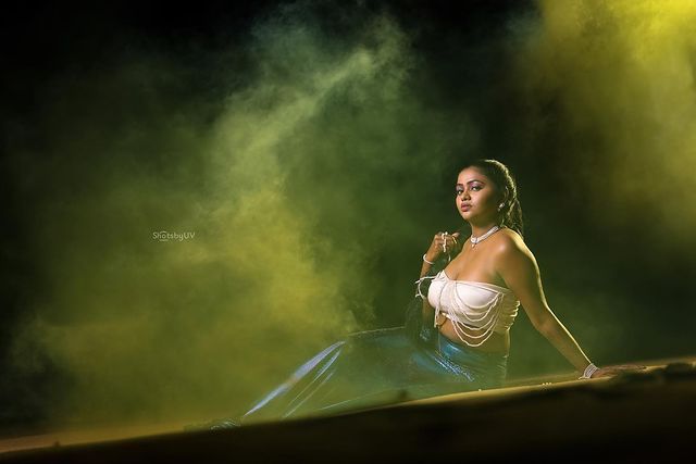 shalu shammu hot photos as mermaid getting viral on social media