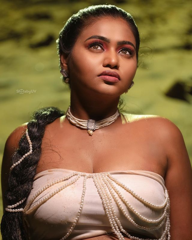 shalu shammu hot photos as mermaid getting viral on social media