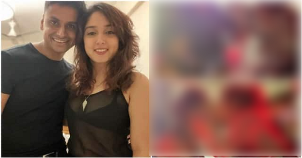 ira khan and nupur kissing in public place images getting viral