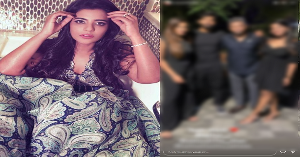 aiswarya rajesh night party with popular actor and actress getting viral