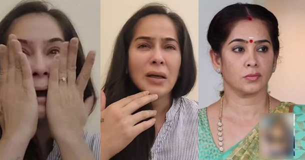 tamil serial actress lakshmi vasudevan cries over video as her photos got morphed