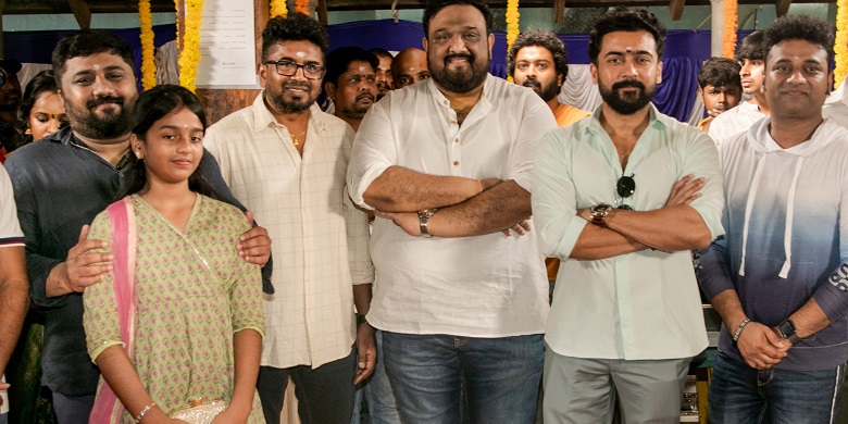 suriya42 movie productions announced strict note on videos and images leak