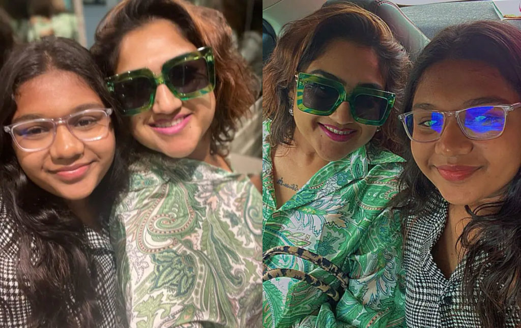 vanitha says about her second daughter in an interview video getting viral